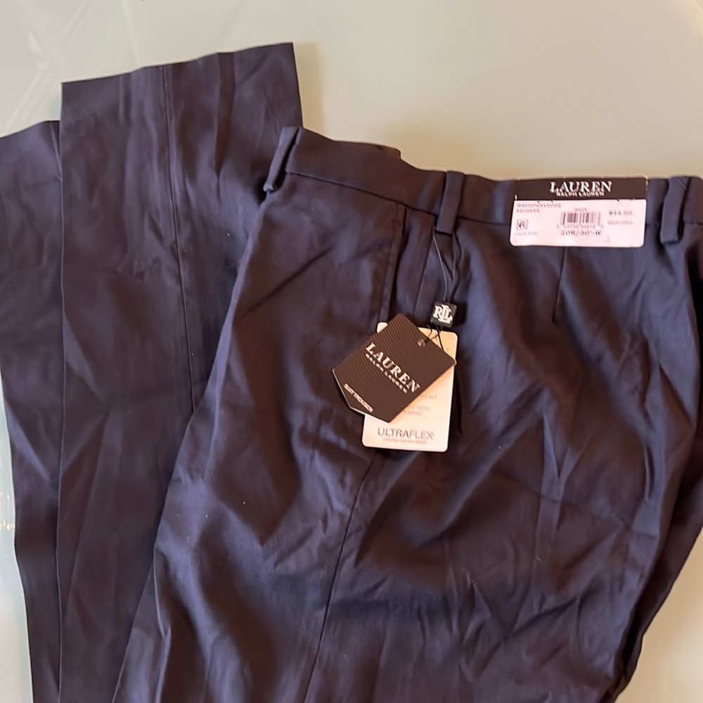 Polo Ralph Lauren NWT Navy Blue Pants 30” x 30”